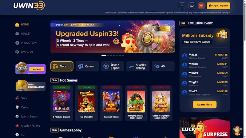 Review Nhà cái Uwin33: Tại sao Bet thủ Việt Nam lại yêu thích nó? 2 uwin 33 voi giao dien than thien